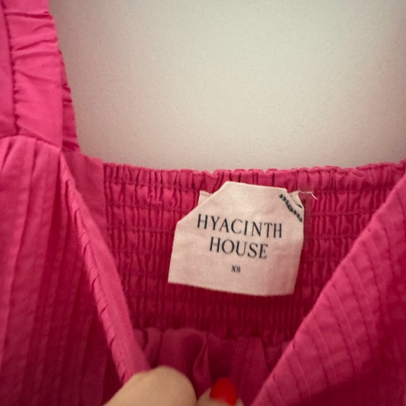 Hyacinth House Mini Fuchsia French Dress - Picture 3 of 3